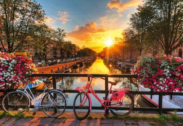 Sunset In Amsterdam 100pc