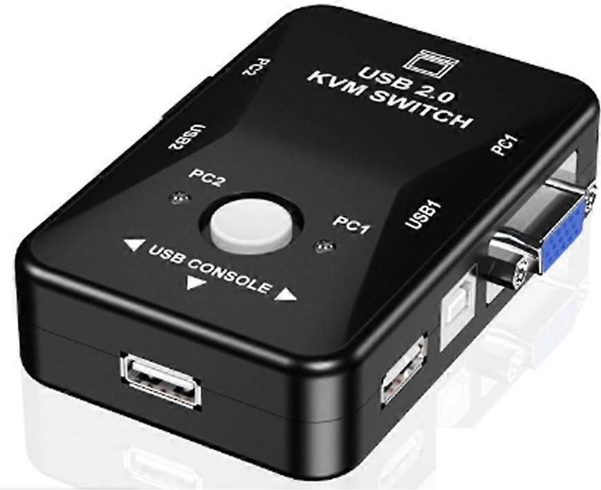 Generique Usb 2.0 Kvm Mouse Switcher Box