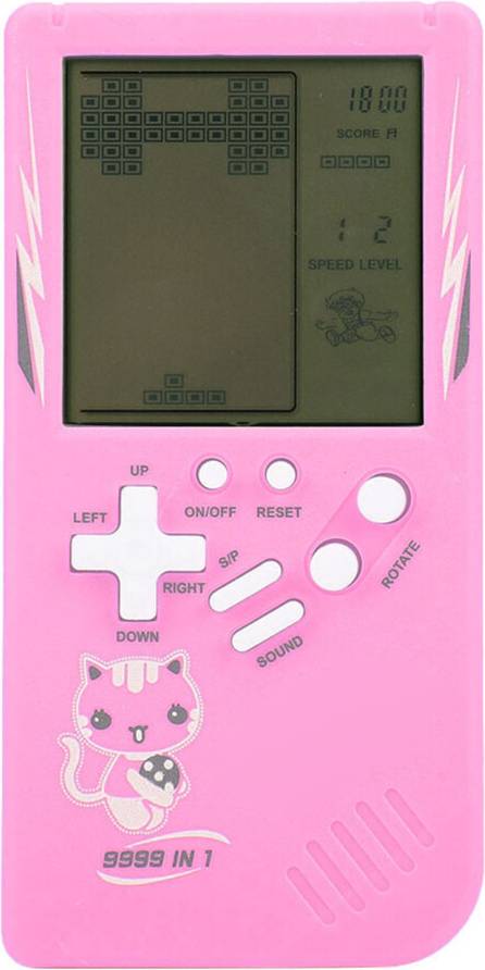 Portable Large Game Console - Pink
