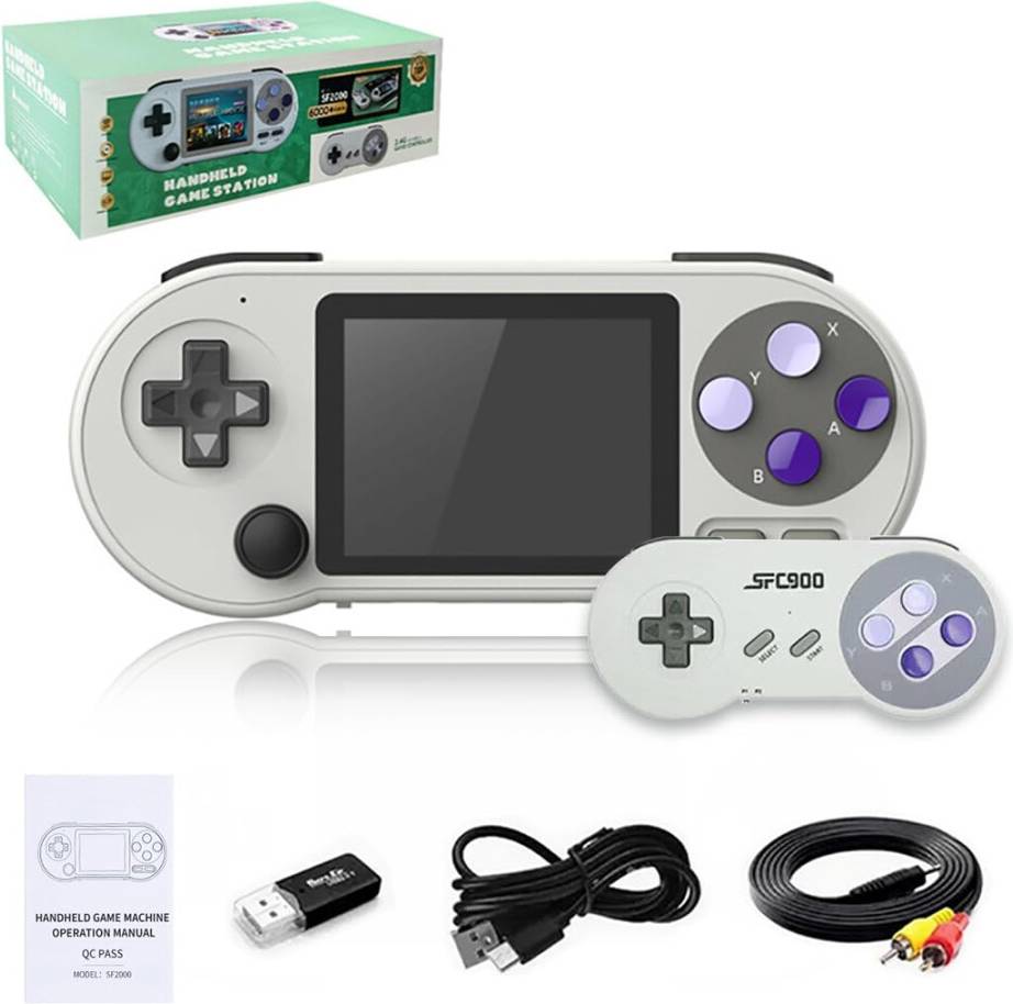 SF2000 Dual-Player Handheld Game Console