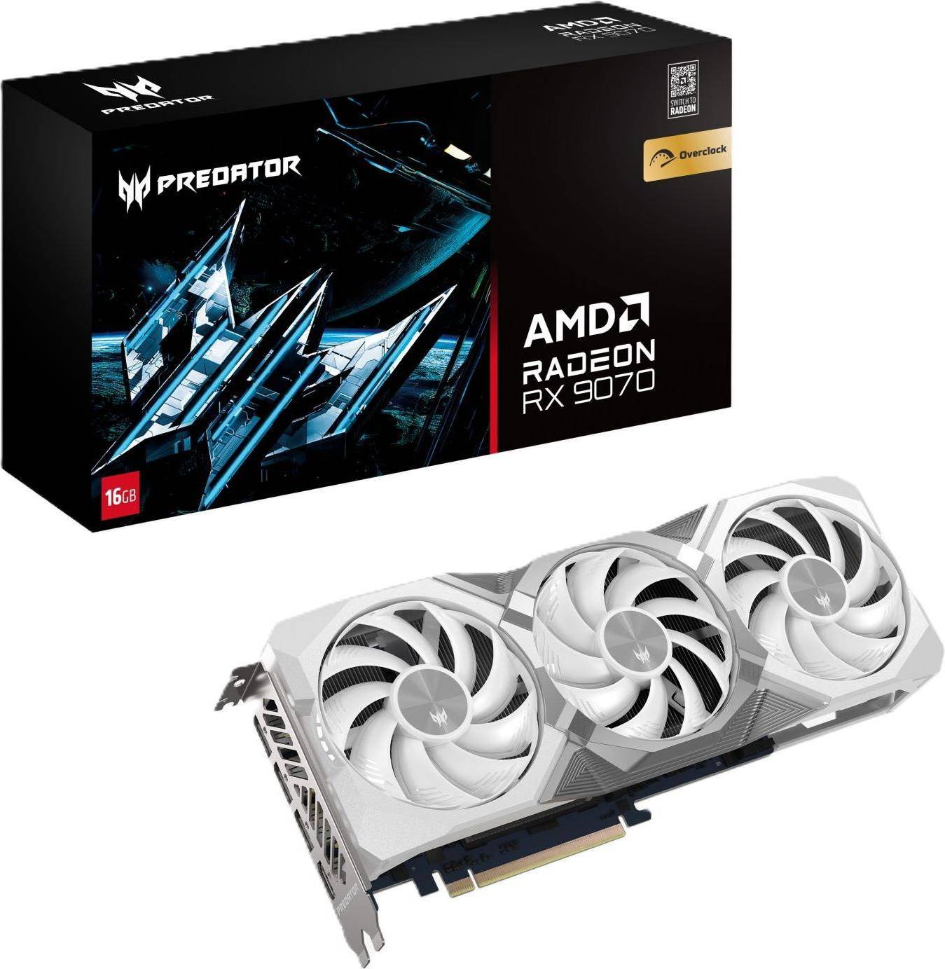 Predator BiFrost Radeon RX 9070 OC 16GB