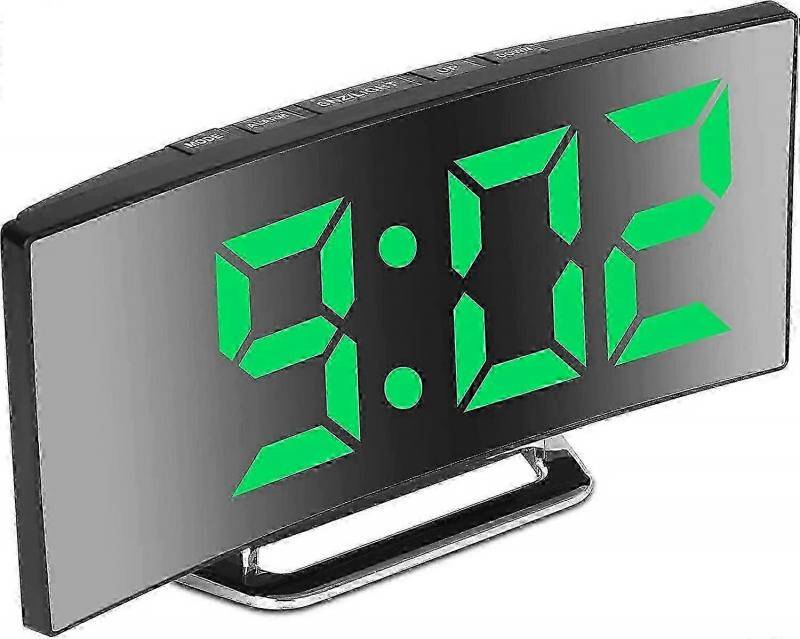Led alarm clock Oria 7 Inch LED Mirror Alarm Clock