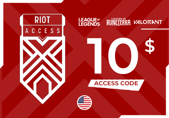 Riot Access Code 10 USD Key