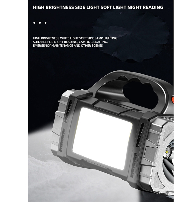Portable Solar Energy Flashlight