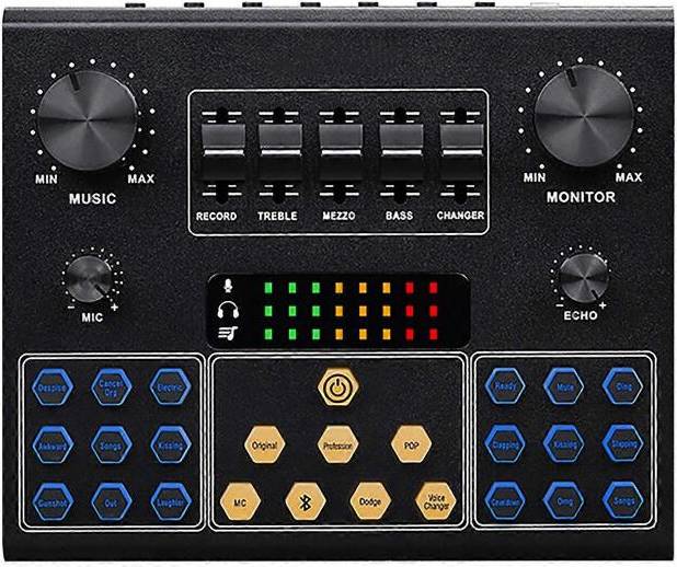 External Multi-Function Sound Card Bluetooth Board Live Kit