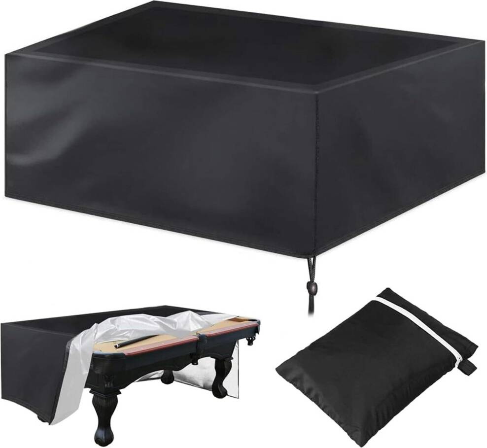 Outdoor pool table Waterproof Outdoor Pool Table Cover 9ft