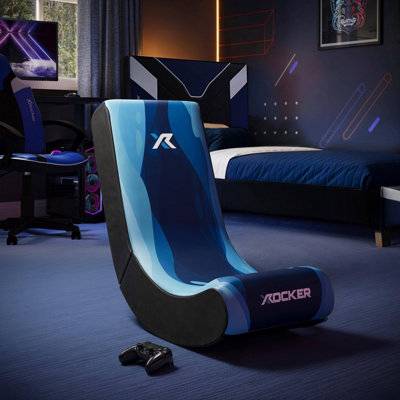 X-Rocker Video Gaming Chair Lava Blue