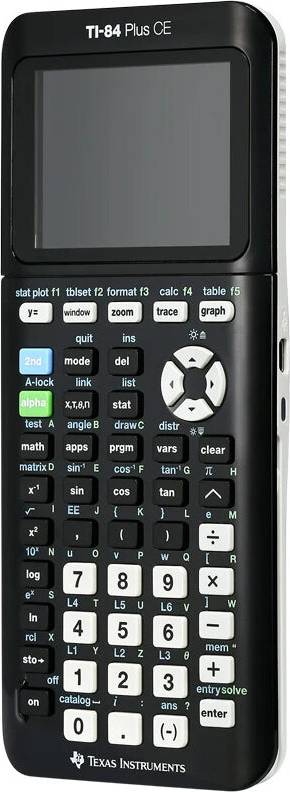 Ti calculator Texas Instruments TI-84 Plus CE Graphing Calculator