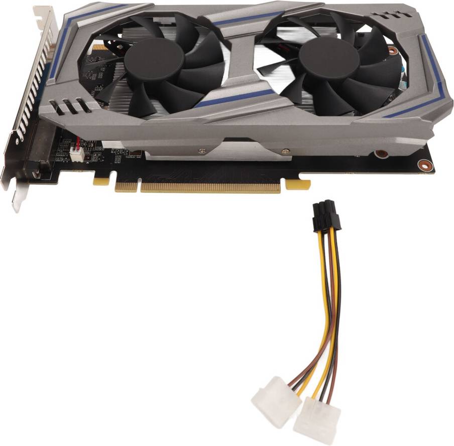 Nvidia GeForce GDDR5 PCI Express 2.0 Dual-Fan Graphics Card