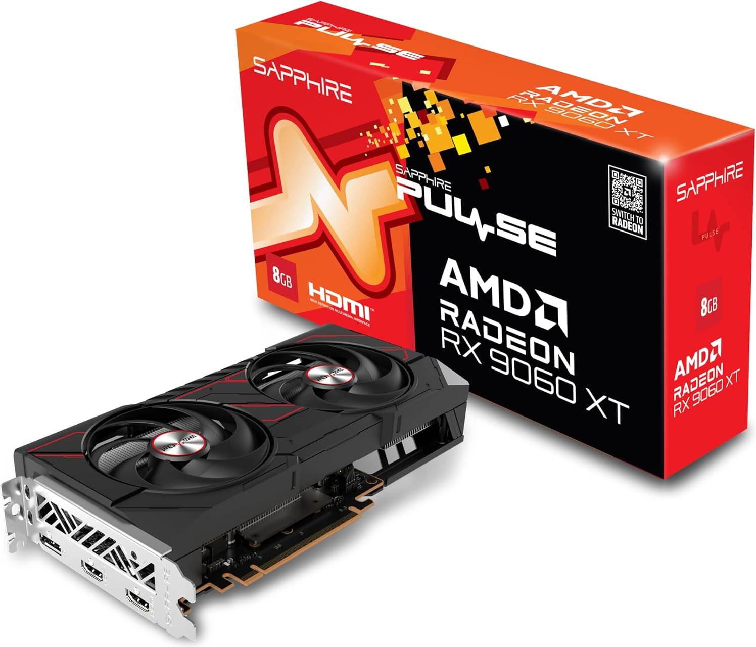 Rx 9060 xt Sapphire Radeon RX 9060 XT 8GB GDDR6 Graphics Card