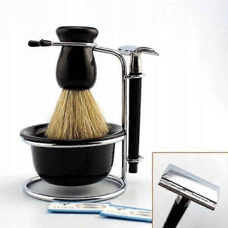 Beard kit Beard Shaving Kit Razor Brush Bowl