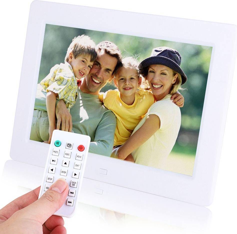 8 Inch Digital Photo Picture Frame Alarm
