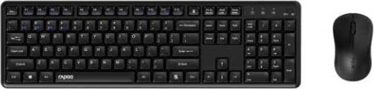 Teclado y Ratón Inalámbrico QWERTY Español 8150M