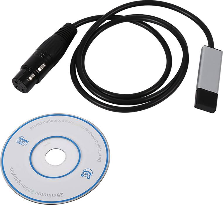 Usb dmx Mini USB to DMX Interface Adapter Controller