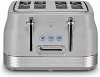 RetroRevive 4 Slice Toaster Grey