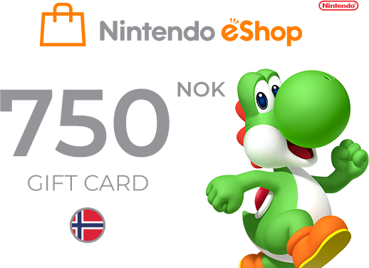 Nintendo eShop Card 750 NOK Key
