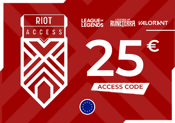 Riot Access Code 25 EUR Key