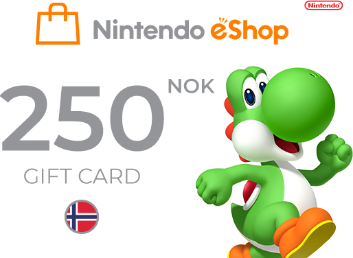Nintendo eshop card Nintendo eShop Card 250 NOK Key