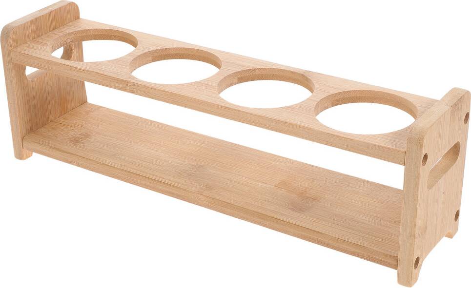 ABOOFAN Qnmwood Spice Jar Storage Rack