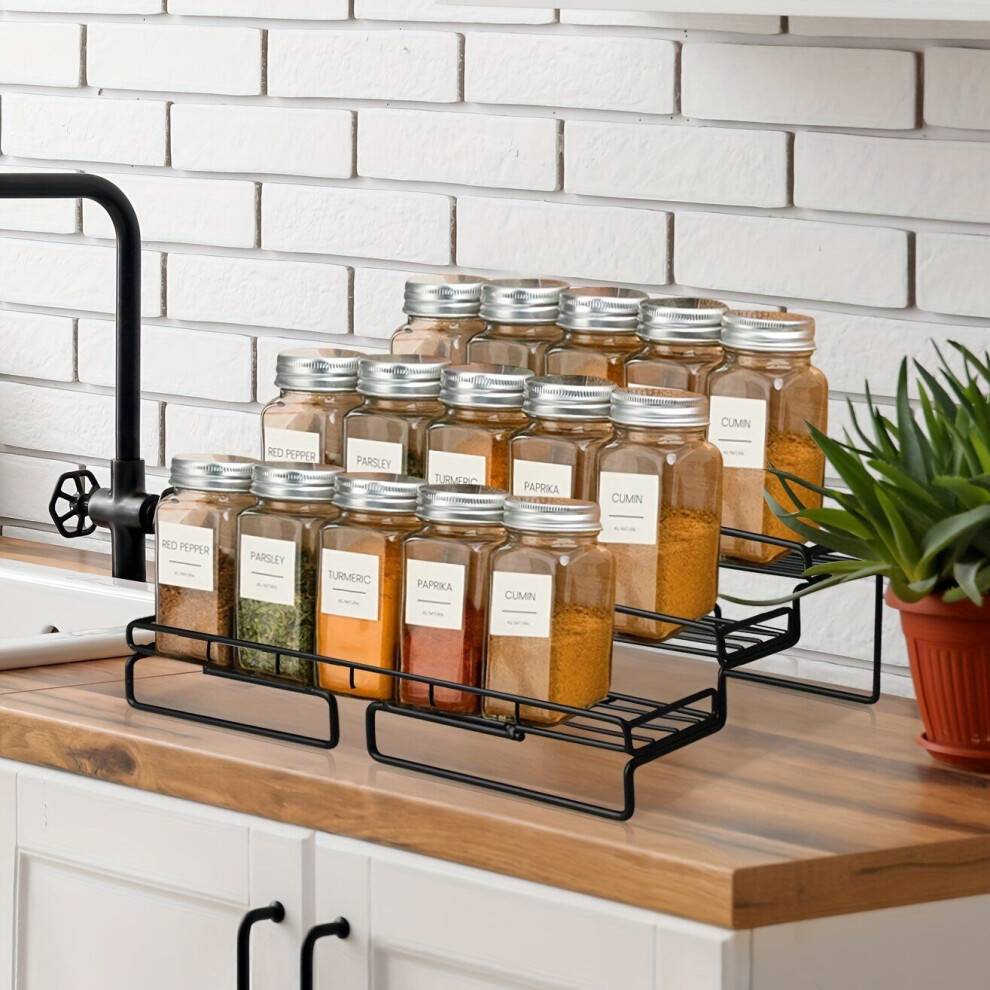 Maxpower Level 3 Spice Rack Black Metallic