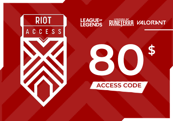 Riot Access Code 80 USD Key