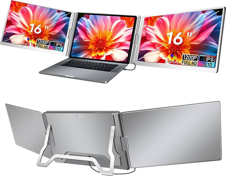 Tri-Screen S900 16 Inch Monitor