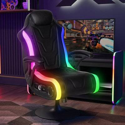 Led gaming chair X-Rocker Monsoon 4.1 Audio Console Led Gaming Chair