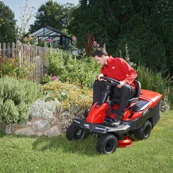 Alko solo by AL-KO R 74.5 Li Premium 36V Battery Rear Collect Lawn Mower