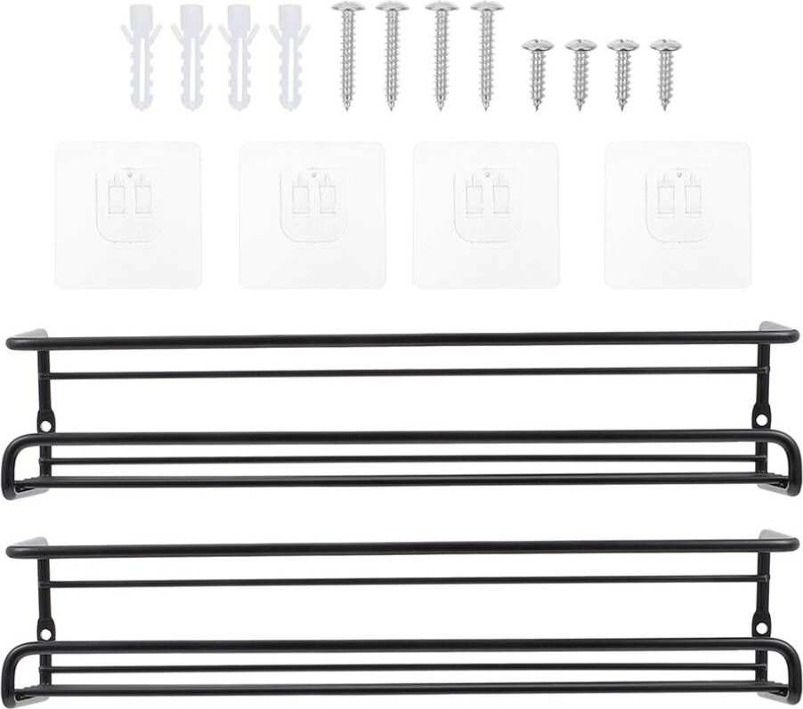 VILLCASE 2 Sets Wall Mounted Rack Organizers