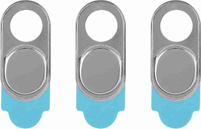 3pcs Metal Camera Privacy Sticker Front Lens Cap