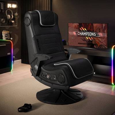 X-Rocker Pro 4.1 Bluetooth Audio Console Gaming Chair Black