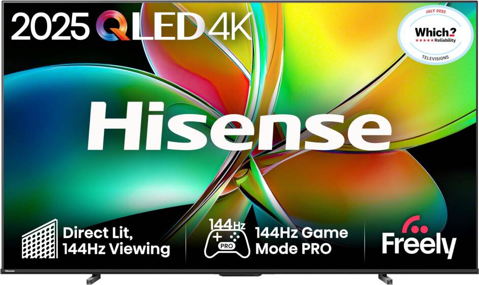 Hisense QLED Smart AI TV Hi-View Engine Game