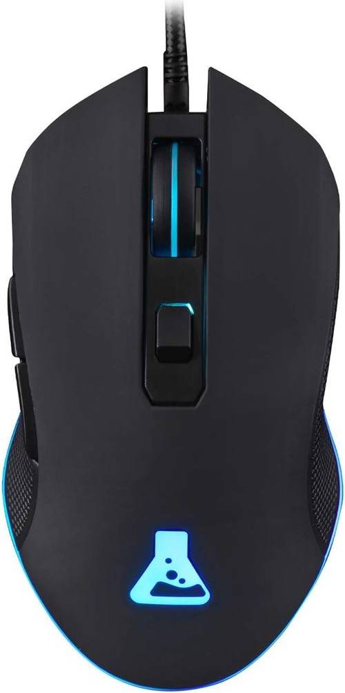 The G-Lab KULT Helium Pro USB Ratón Nero RGB