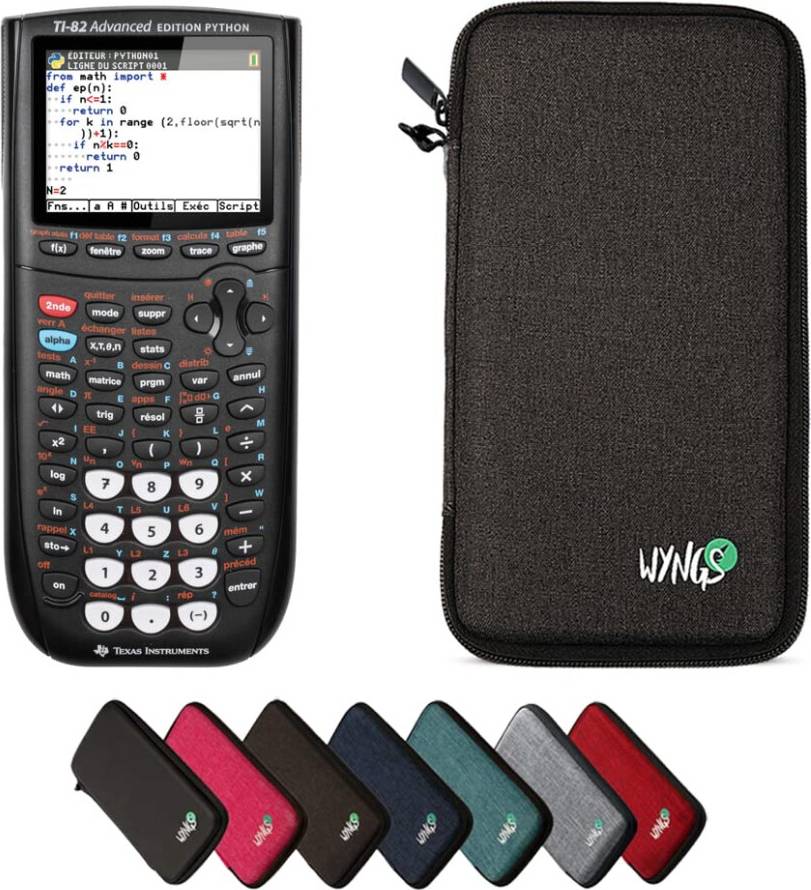 Texas Instruments Basic Set Dark Gray TI-82 Advanced Python Edition