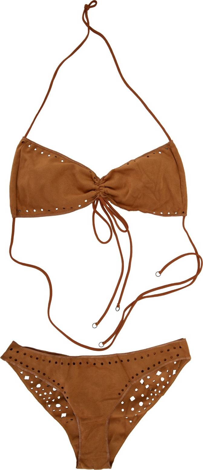 Spets Bikini Set Polyester - Dam
