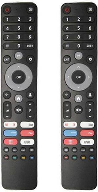2 Pcs Universal Smart TVs Remote Control