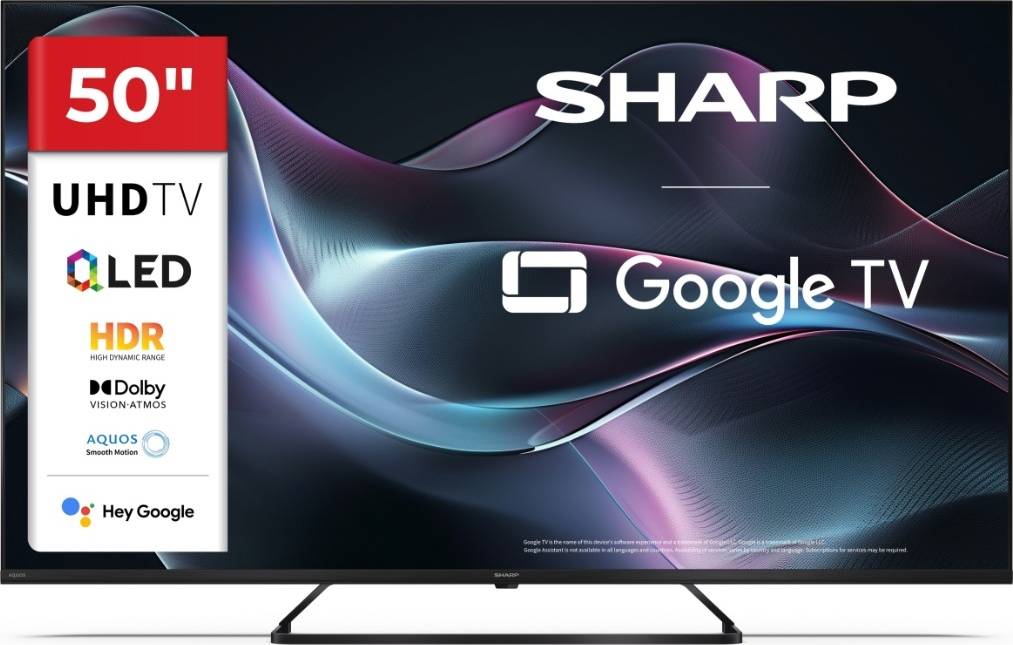 Sharp 50 Inch 4K QLED Google TV