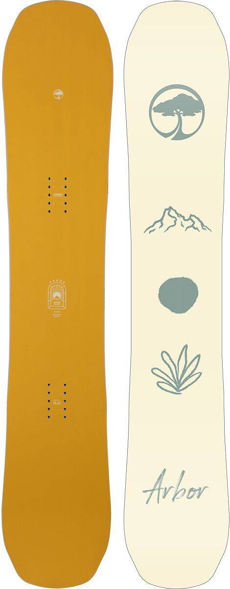 Decon Rocker Snowboard 2026 Gold