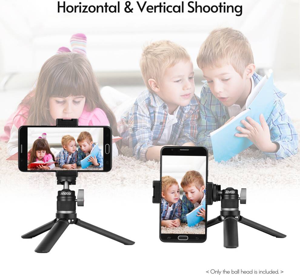 Mini Ball Head Adapter Monitor Mount