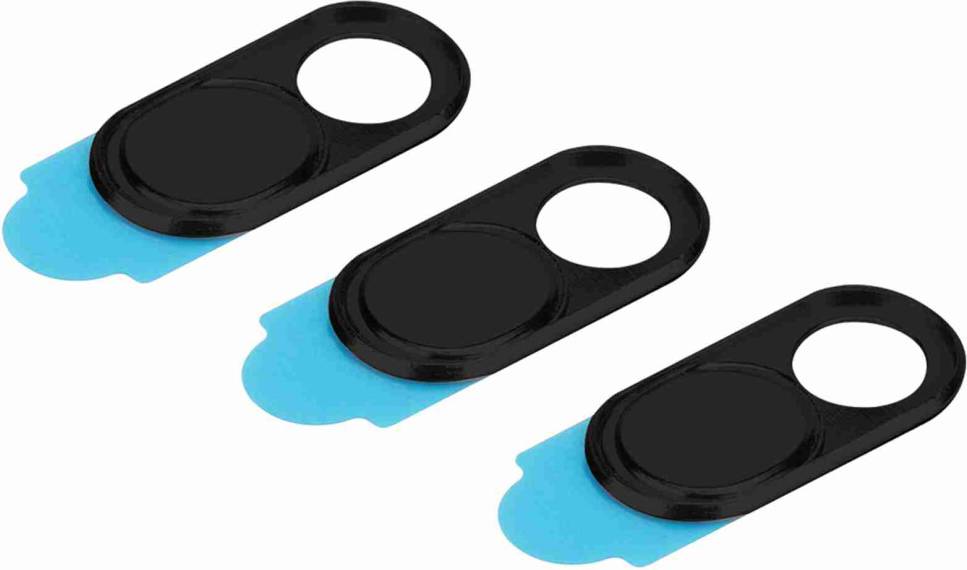 3pcs Metal Camera Privacy Sticker Front Lens Cap