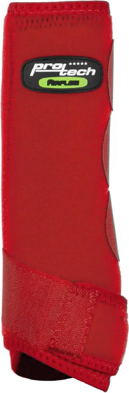 Pro-Tech Hind Leg Boots Airflow - Rouge