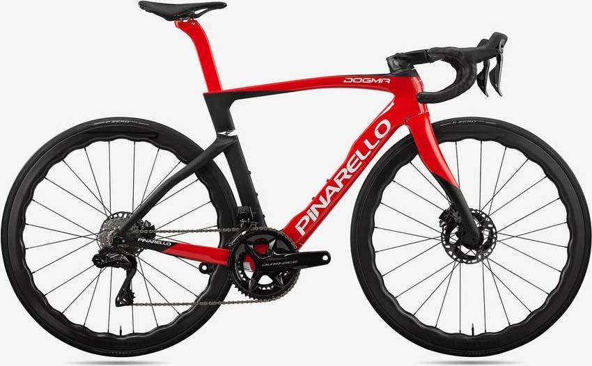 Dogma F Rennrad Rot Schwarz