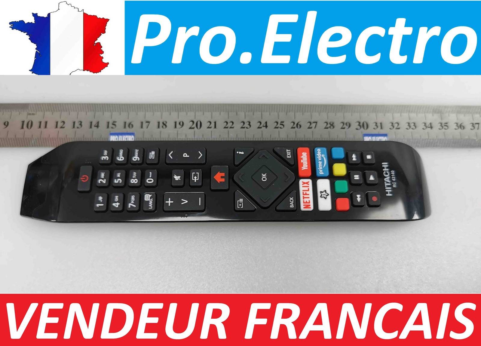 Tele-Commande Remote for TV RC43140