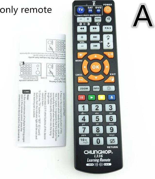 Universal Chunghop L336 Remote Control