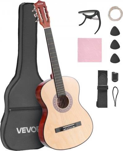 VEVOR Classical Guitar Starter Kit 38 Inch