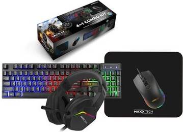 Maxx Tech 4 In 1 RGB Gaming Starter Kit