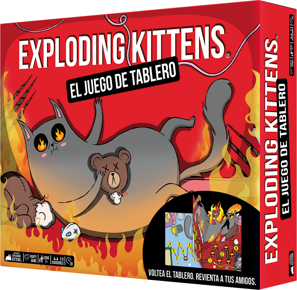 Asmodee Exploding Kittens Kortspil