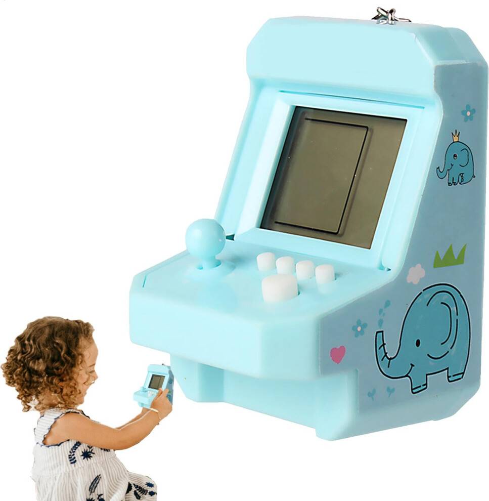 Retro Arcade Game Console - Turquoise