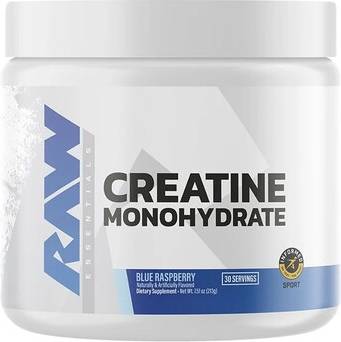 Raw Creatine Monohydrate 213g Blue Raspberry 30 pcs