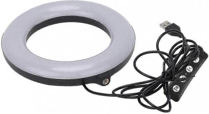 6-Inch Dual Color Temperature Ring Fill Light
